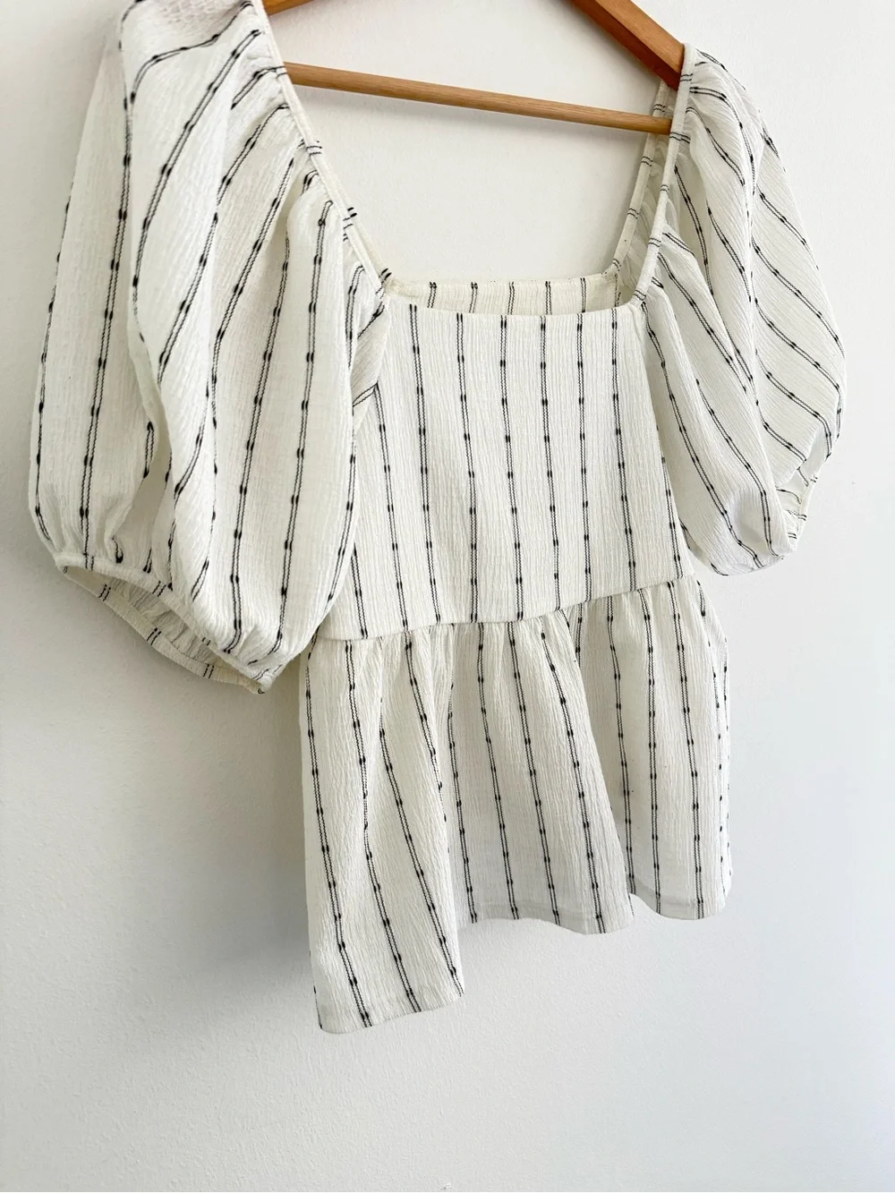 Madewell puff sleeve
